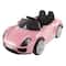 Toy Time Pink Battery Powered Ride-On Sports Car